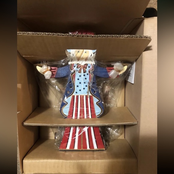 NIB Uncle Sam Candle Holder - Picture 5 of 7